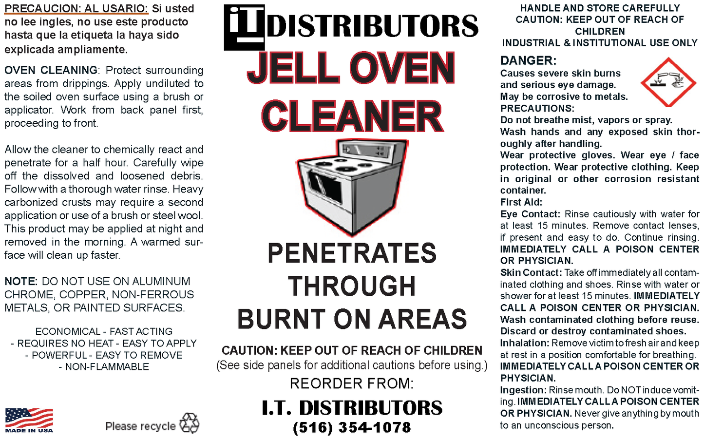 132-Oven Brite (Jell)