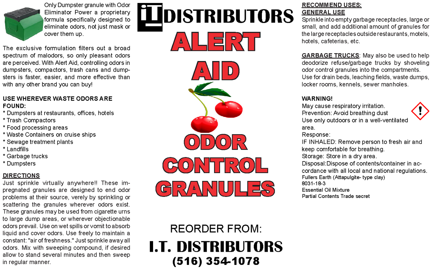 650-Alert Aid Odor Neutralizer