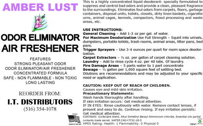 8369-Amber Lust Deodorizer