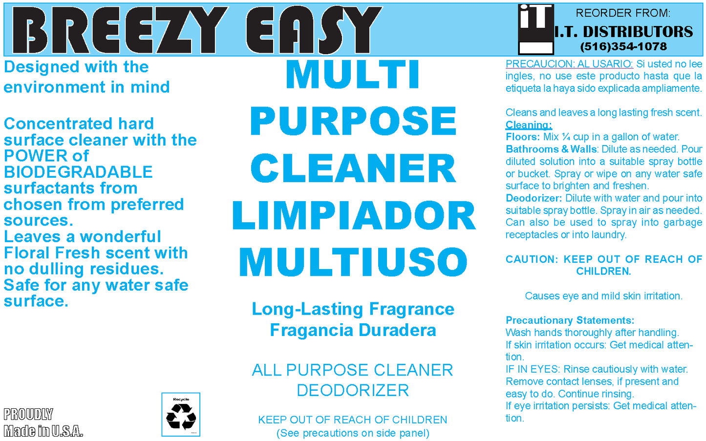 147-Easy Breezy Floor Cleaner