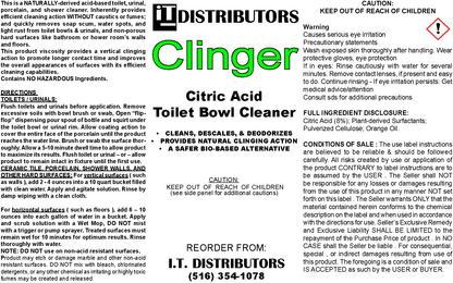 8356-OC Clinger - Organic Clinging Bowl Cleaner