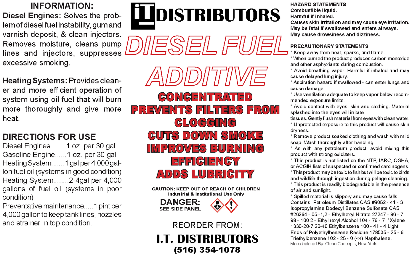 421-Diesel Fuel Additive