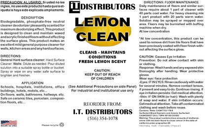 140-Lemon Clean