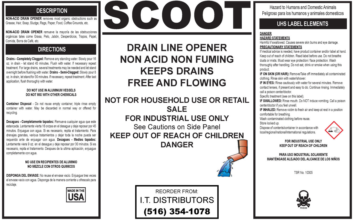 Scoot Drain Opener