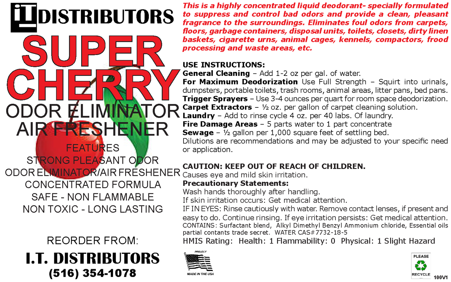 646-Super Cherry Odor Eliminator